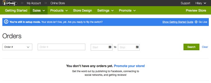 Adding Products to GoDaddy Online Store | GoDaddy Online Store Review