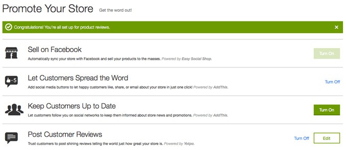 Promotions with GoDaddy Online Store | GoDaddy Online Store Review