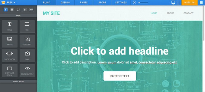 Website builder Weebly for cheap price